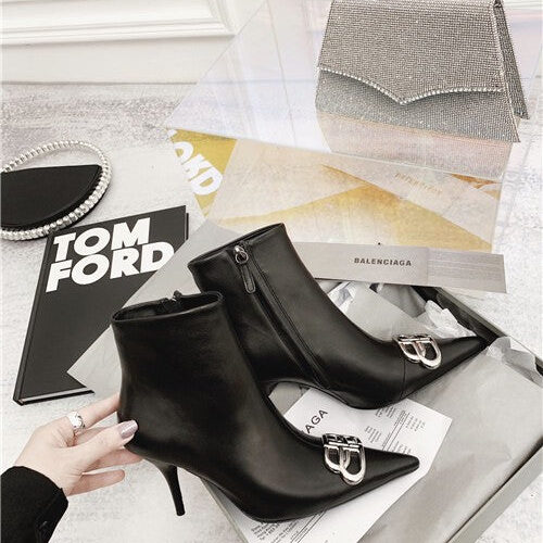 High Quality Luxury Balenciaga BB Booties Shoes