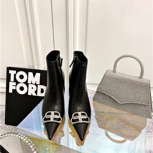 High Quality Luxury Balenciaga BB Booties Shoes product detail