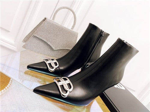 High Quality Luxury Balenciaga BB Booties Shoes product detail