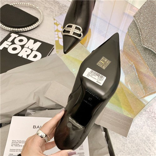 High Quality Luxury Balenciaga BB Booties Shoes product detail