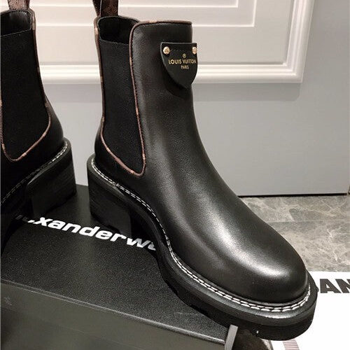 High Quality Luxury LV Martin Booties Shoes product detail