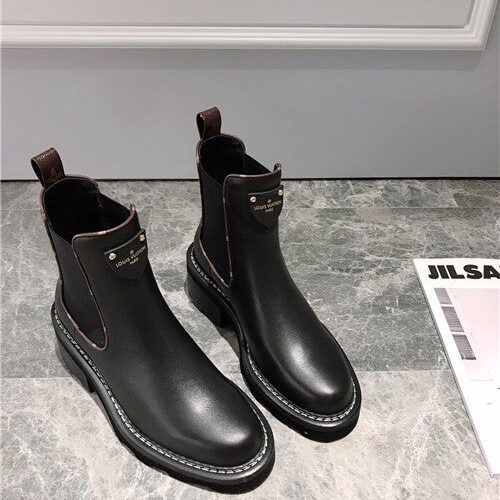 High Quality Luxury LV Martin Booties Shoes