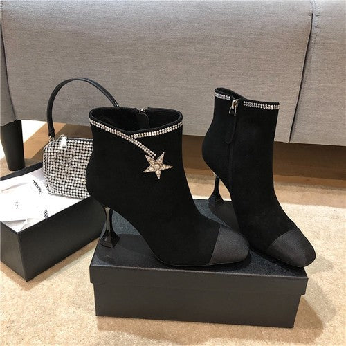 High Quality Luxury Chanel Booties Shoes – Style 68430