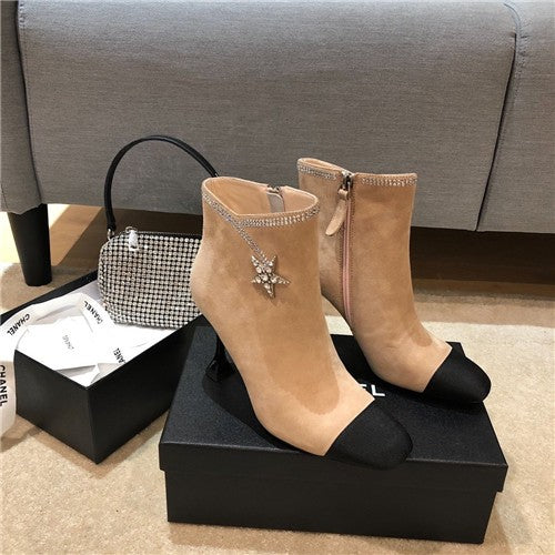 High Quality Luxury Chanel Booties Shoes – Style 68432 alternate view