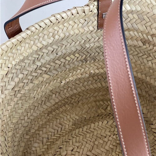 High Quality Luxury Loewe Straw Vegetable Basket Bags alternate view