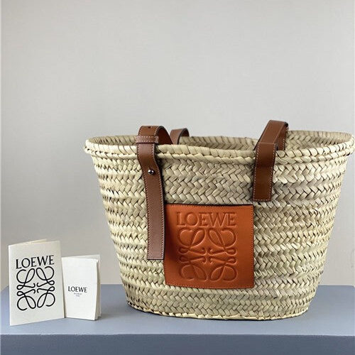 High Quality Luxury Loewe Straw Vegetable Basket Bags product detail