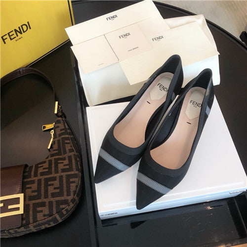 High Quality Luxury Fendi Sandals Heels Women – Style 09715 alternate view