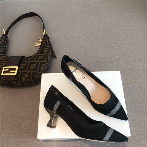 High Quality Luxury Fendi Sandals Heels Women – Style 09715