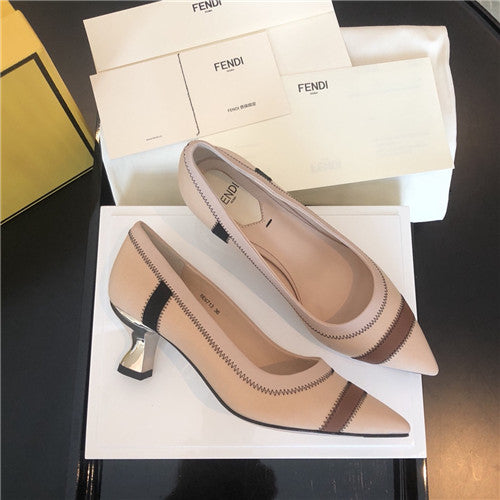 High Quality Luxury Fendi Sandals Heels Women – Style 01235