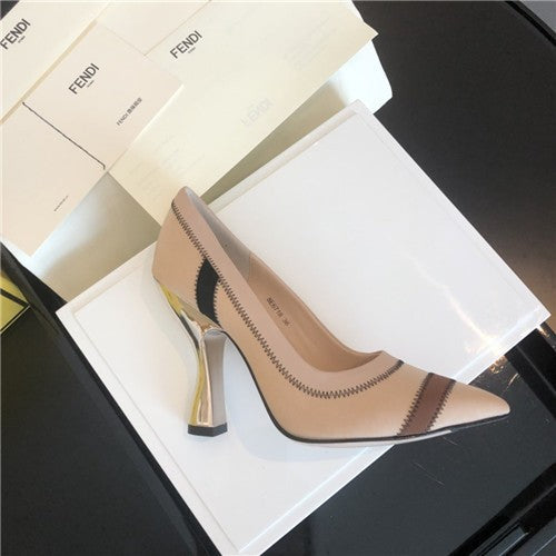 High Quality Luxury Fendi High Heel Sandals Shoes product detail