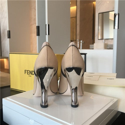 High Quality Luxury Fendi High Heel Sandals Shoes product detail