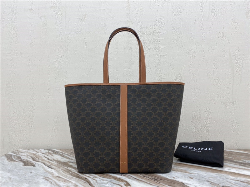 High Quality Luxury Celine Triomphe Canvas Shopping Bag