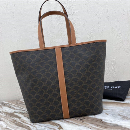 High Quality Luxury Celine Triomphe Canvas Shopping Bag product detail