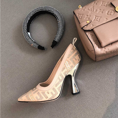 High Quality Luxury Fendi Sandals Heels Women – Style 06867 product detail