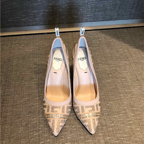 High Quality Luxury Fendi Sandals Heels Women – Style 06867 product detail