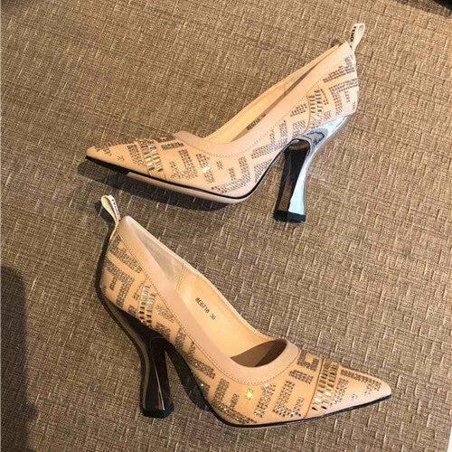 High Quality Luxury Fendi Sandals Heels Women – Style 06867 product detail