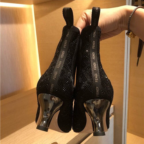 High Quality Luxury Fendi Boots Women Shoes product detail