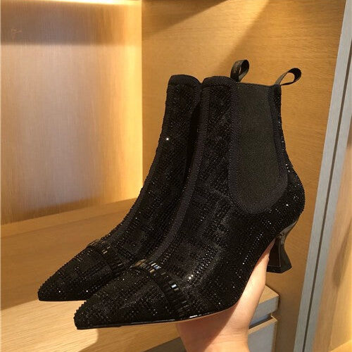 High Quality Luxury Fendi Boots Women Shoes product detail