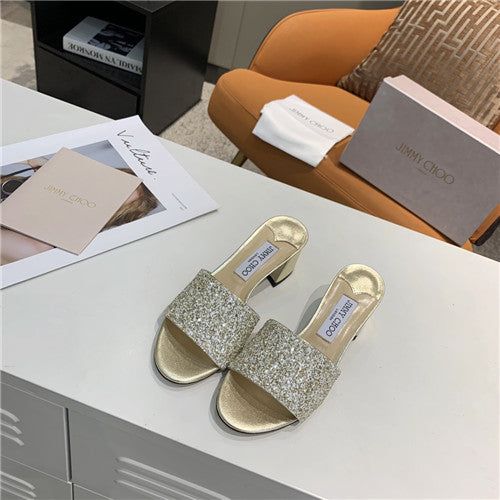High Quality Luxury Jimmy Choo Block Heel Sandal – Style 70662 product detail
