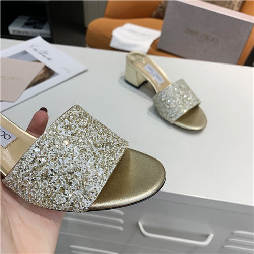 High Quality Luxury Jimmy Choo Block Heel Sandal – Style 70662 product detail