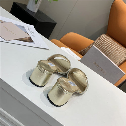 High Quality Luxury Jimmy Choo Block Heel Sandal – Style 70662 product detail