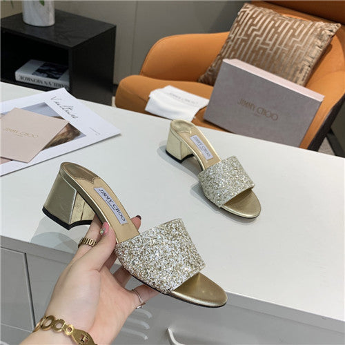 High Quality Luxury Jimmy Choo Block Heel Sandal – Style 37719 alternate view