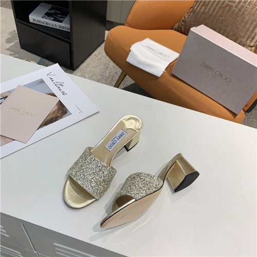 High Quality Luxury Jimmy Choo Block Heel Sandal – Style 70662 product detail
