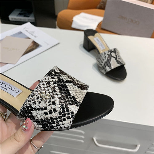 High Quality Luxury Jimmy Choo Block Heel Sandal – Style 05126 product detail