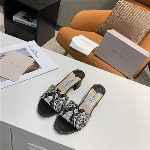 High Quality Luxury Jimmy Choo Block Heel Sandal – Style 05126 product detail