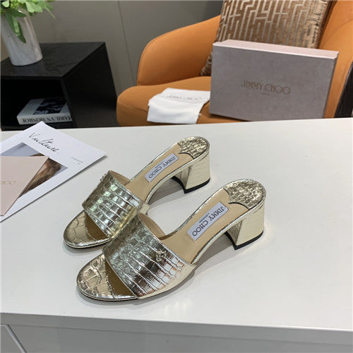 High Quality Luxury Jimmy Choo Block Heel Sandal alternate view
