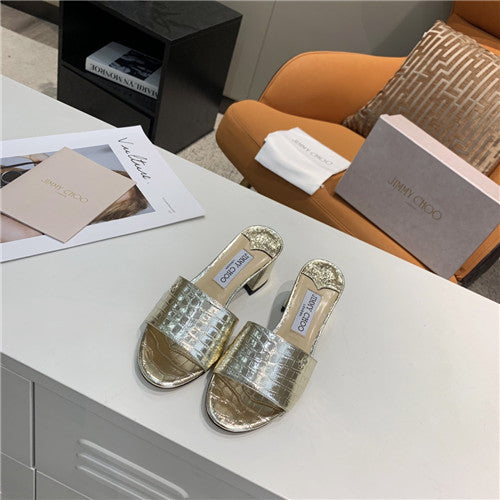 High Quality Luxury Jimmy Choo Block Heel Sandal product detail