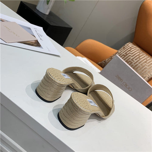 High Quality Luxury Jimmy Choo Block Heel Sandal – Style 72358 product detail