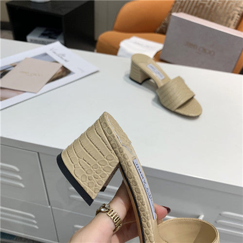 High Quality Luxury Jimmy Choo Block Heel Sandal – Style 72358 product detail