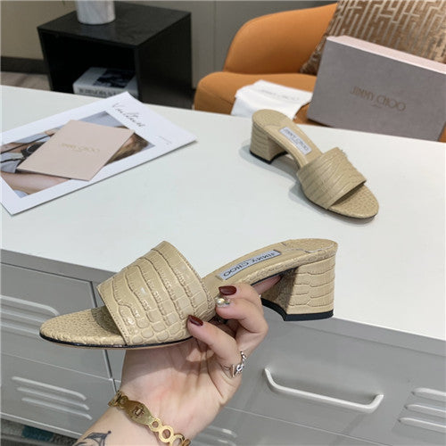 High Quality Luxury Jimmy Choo Block Heel Sandal – Style 72358 product detail