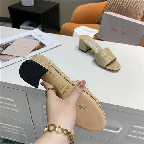 High Quality Luxury Jimmy Choo Block Heel Sandal – Style 72358 product detail