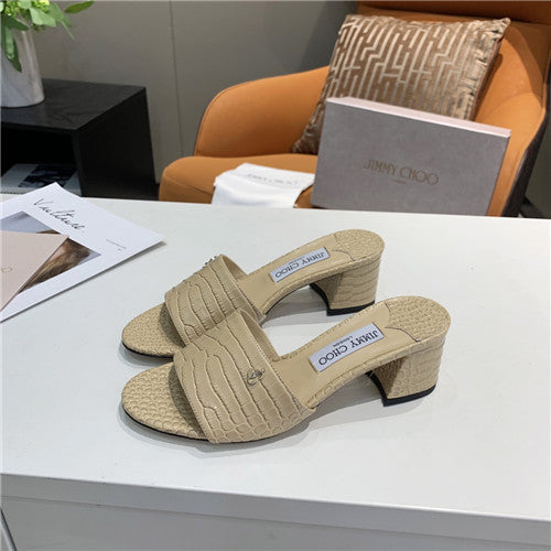 High Quality Luxury Jimmy Choo Block Heel Sandal – Style 72358 product detail