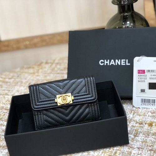 High Quality Luxury Chanel Card Case Coin Purse – Style 42678