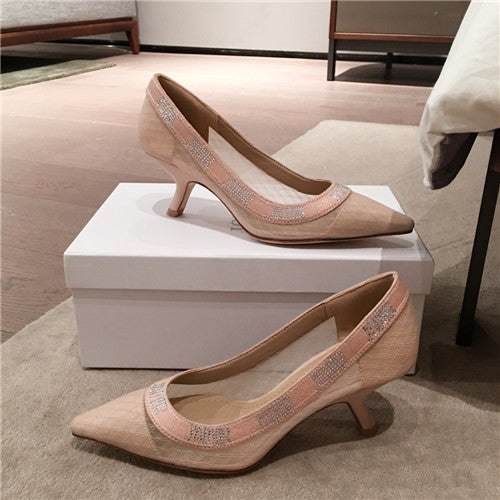High Quality Luxury Dior High Heels Sandals – Style 06054 alternate view