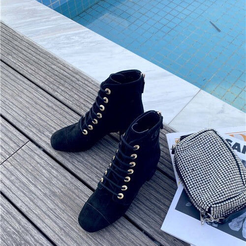 High Quality Luxury Chanel Winter Boots Shoes alternate view