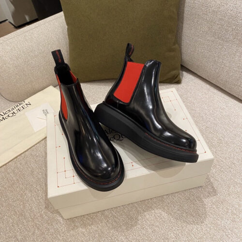 High Quality Luxury Alexander McQueen Hybrid Boots – Style 97667 product detail