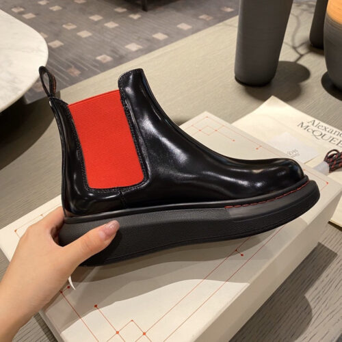 High Quality Luxury Alexander McQueen Hybrid Boots – Style 97667 alternate view