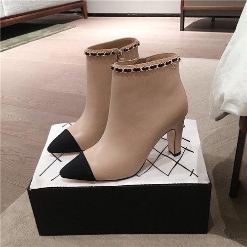 High Quality Luxury Chanel Short Boots Shoes – Style 14182
