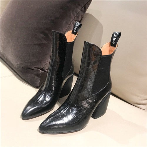 High Quality Luxury Chloe Women Boots Shoes