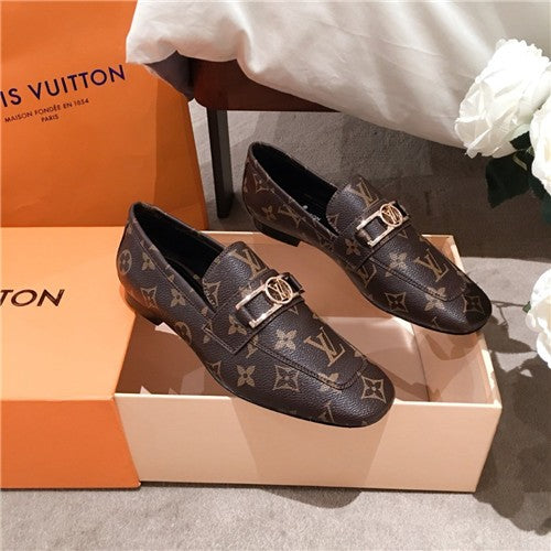 High Quality Luxury LV Loafers Women Shoes