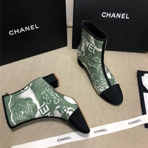 High Quality Luxury Chanel Ankle Booties Shoes – Style 51462 product detail
