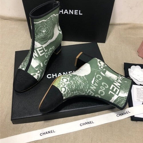 High Quality Luxury Chanel Ankle Booties Shoes – Style 51462 product detail
