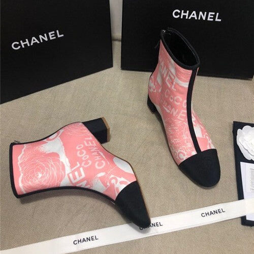 High Quality Luxury Chanel Ankle Booties Shoes – Style 46374 alternate view