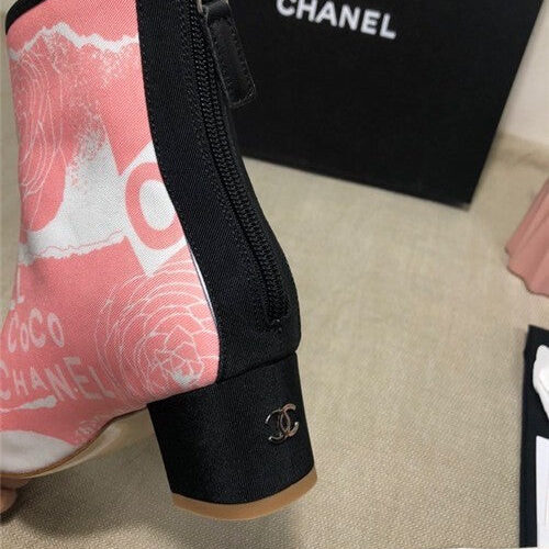 High Quality Luxury Chanel Ankle Booties Shoes – Style 46374 product detail