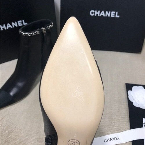 High Quality Luxury Chanel Ankle Booties Shoes product detail