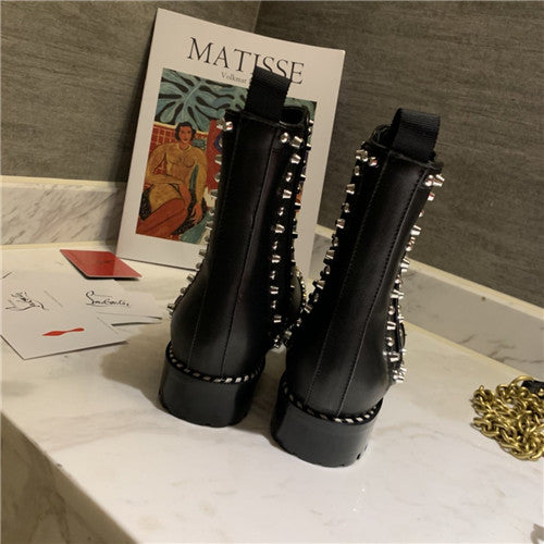 High Quality Luxury Christian Louboutin Ankle Boots – Style 49780 product detail